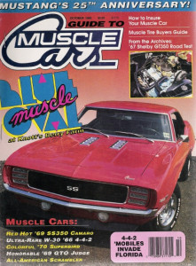 GUIDE TO MUSCLE CARS 1989 OCT - RARE SUPERBIRD, MOTOWN